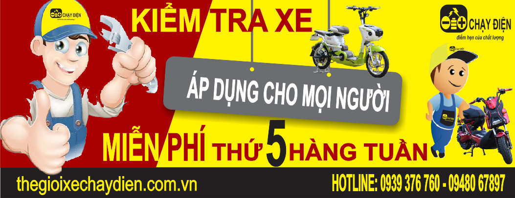 sửa chữa xe đạp điện, xe máy điện miễn phí